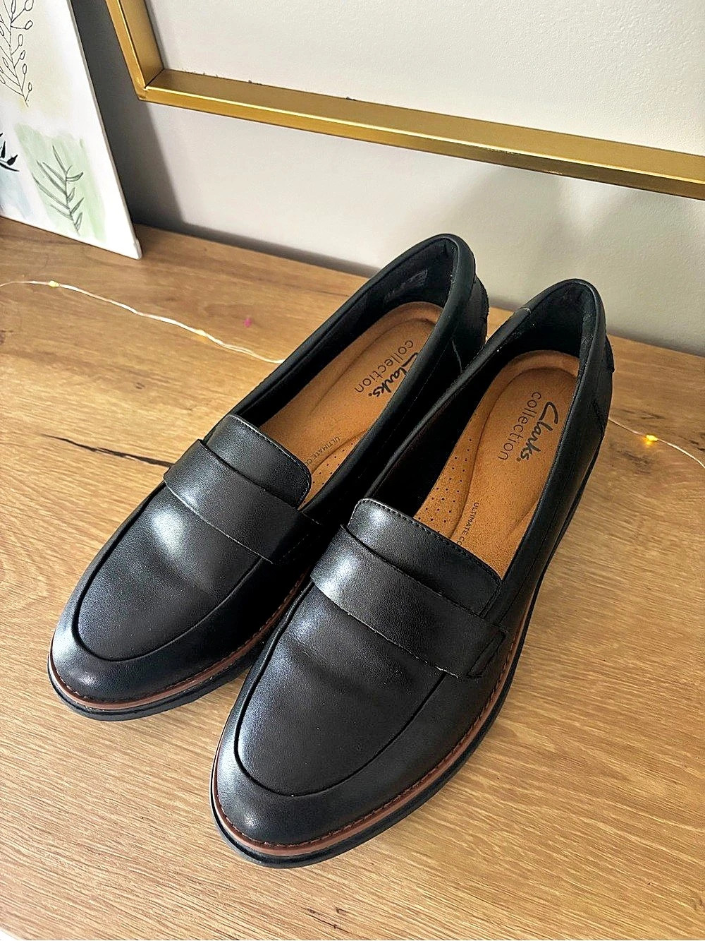 Clarks Ellowyn Penny Loafer Black
